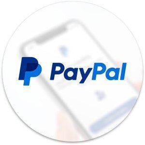 A circle logo for PayPal