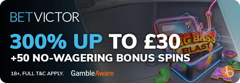 BetVictor welcome bonus offer