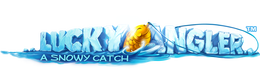 Lucky Angler: A Snowy Catch logo