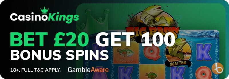 CasinoKings bonus banner
