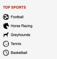 Ken Howells popular sports betting markets