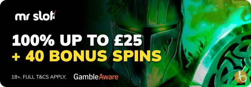 Bonus banner for Mr Slot