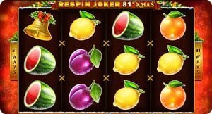 Respin Joker 81 fruit machine slot