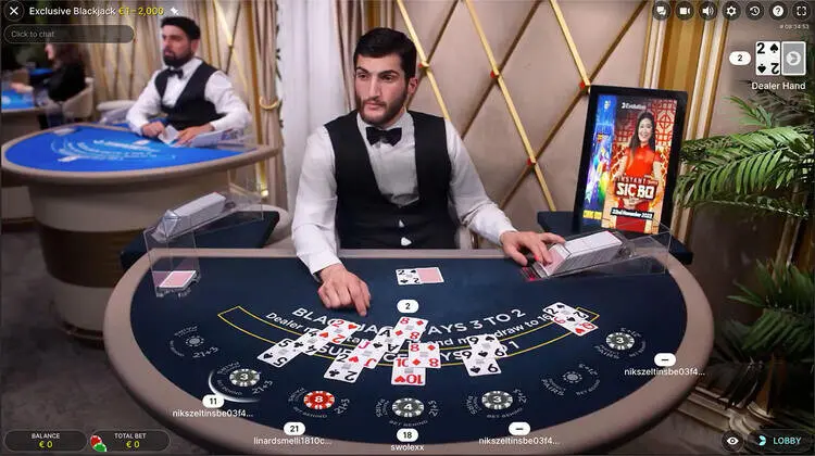 Evolution Gaming Live Blackjack