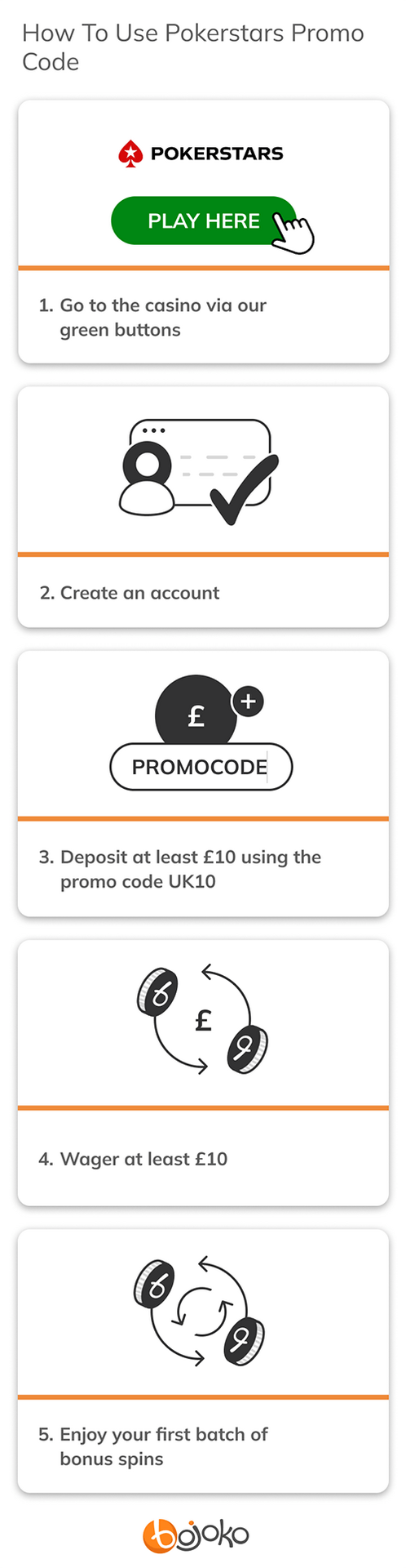 How to use Pokerstars promo code