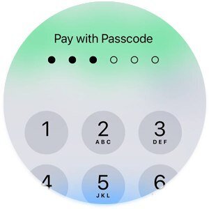 Verify deposit with passcode