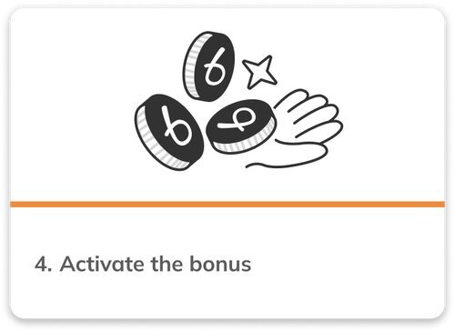 How to claim a casino bonus step 4