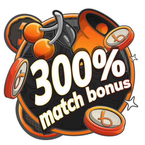 300% deposit bonus is a great boost to start with