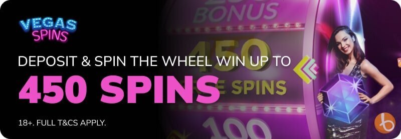 Vegas Spins bonus banner