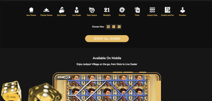 Jackpot Village Casino in June 2019