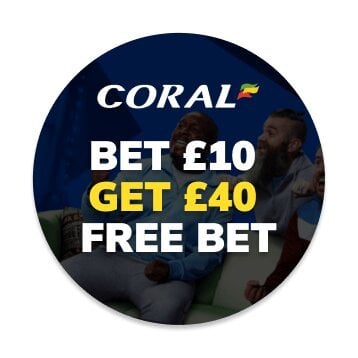 Coral free bet offer