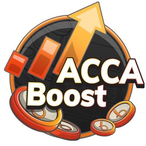 A Bojoko-themed graphic illustration for the Acca boost betting feature