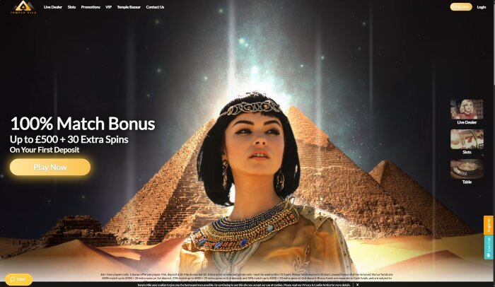 Temple Nile October 2019