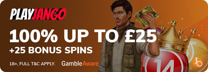 PlayJango Casino's welcome offer