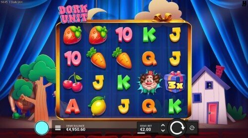 Dork Unit slot game by Hacksaw