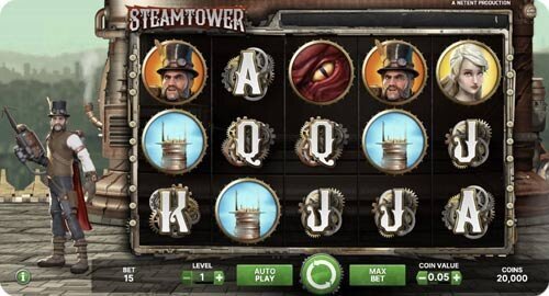 Steam Tower 97% RTP slot