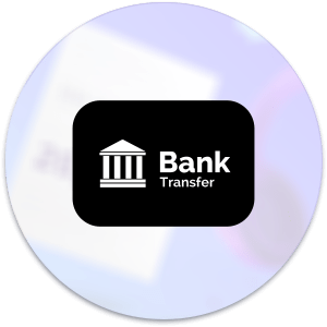 Logo of bank transfer betting