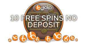 Bojoko branded text 10 free spins no deposit