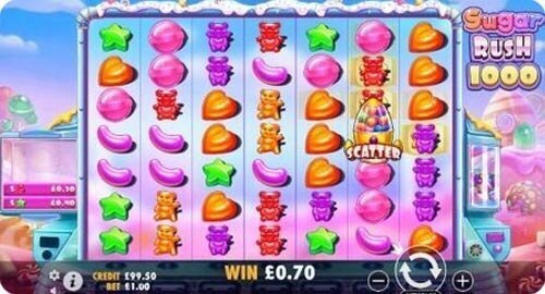 Sugar Rush 1000 97% RTP slot