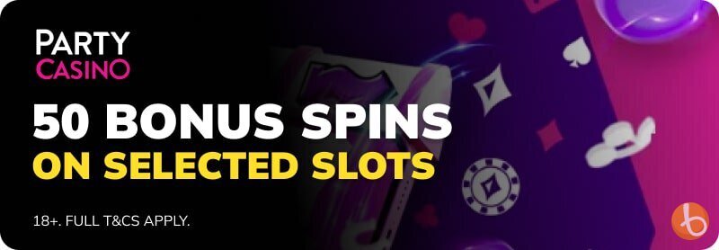 Party Casino bonus banner