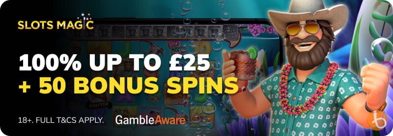 Slots Magic bonus banner
