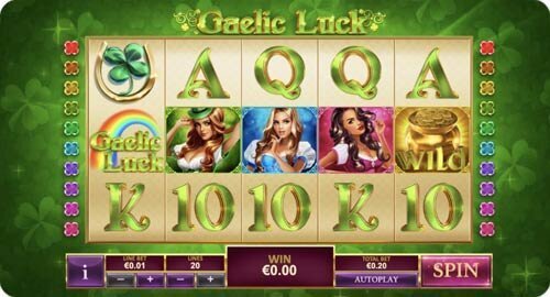 Gaelic Luck 97% RTP slot