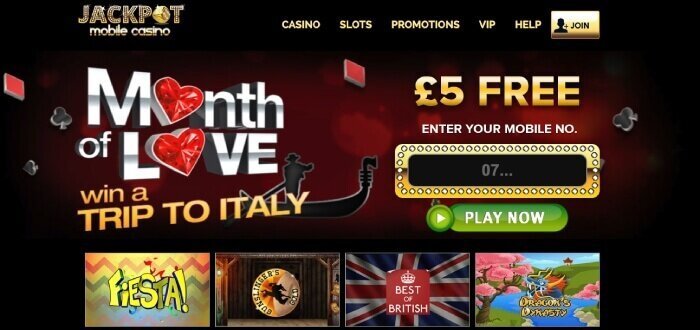 Jackpot Mobile Casino in 2015