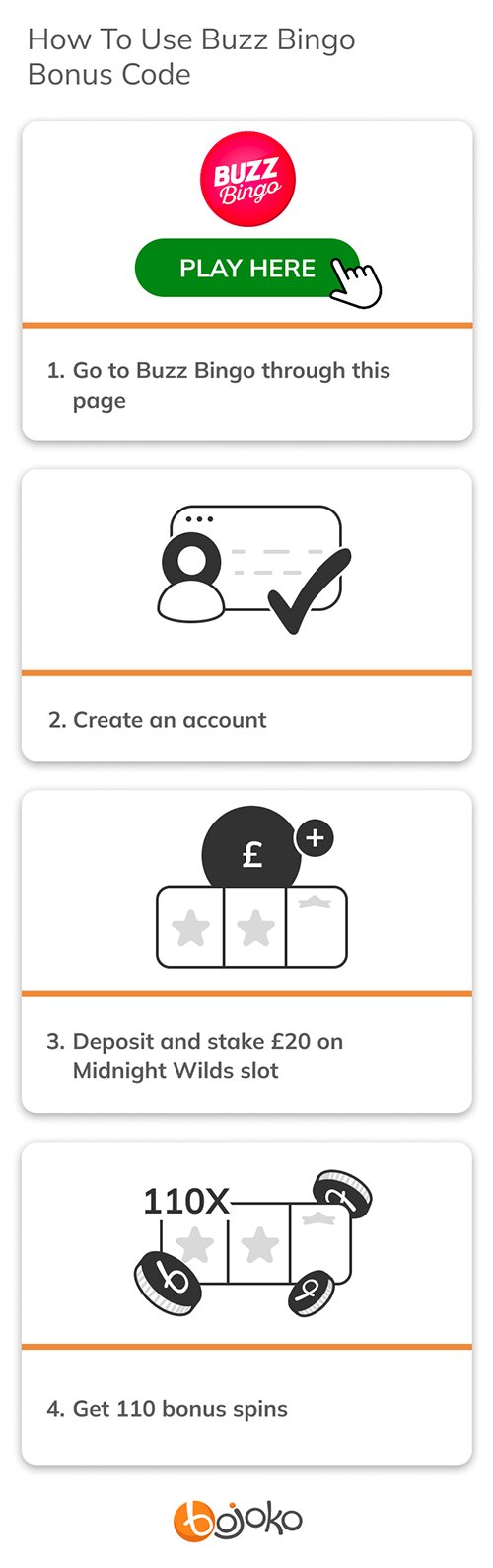 How to use Buzz Bingo bonus code