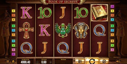 Synot Games slots Book of Secrets