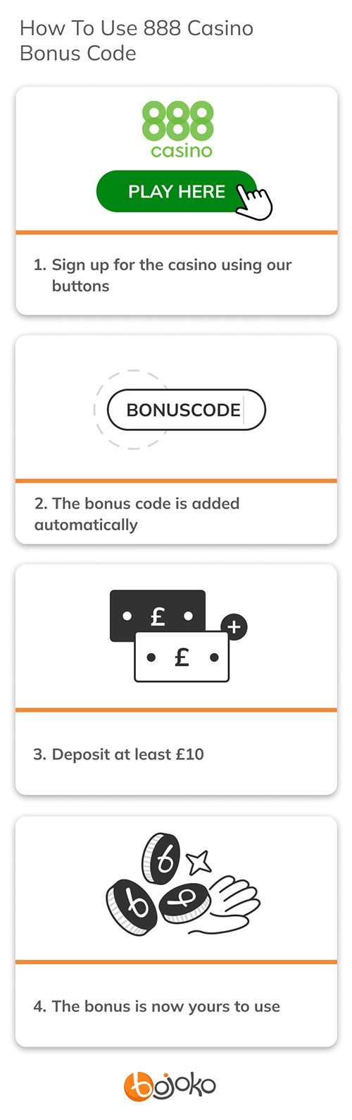 How To Use 888 Casino Promo Code