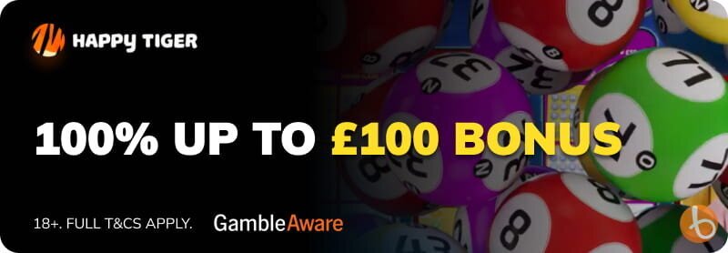 Happy Tiger bonus banner