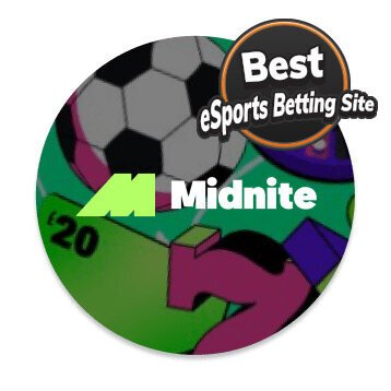 Best esports betting site badge for Midnite