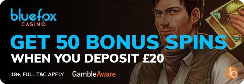 Bluefox Casino welcome bonus