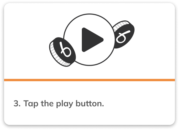 How to play LuckyTap games step 3