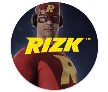 Rizk logo and Captain Rizk character