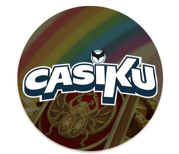 Casiku casino ball logo