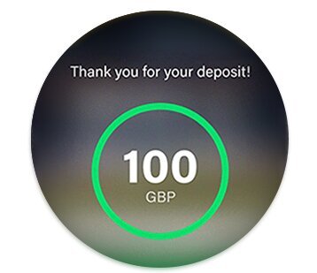Now your Trustly deposit is done