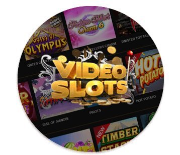 rounded logo of Videoslots