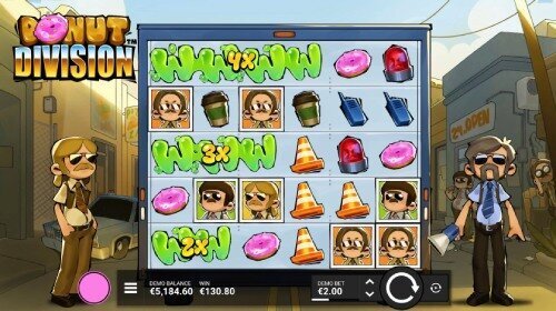 Donut Division slot game by Hacksaw