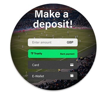 This is how to make a Trustly deposit on betting site