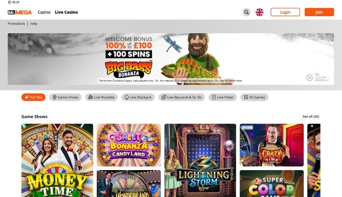 Mr Mega November 2025