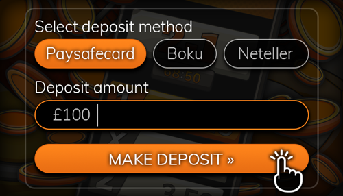 Deposit and bet with Paysafecard