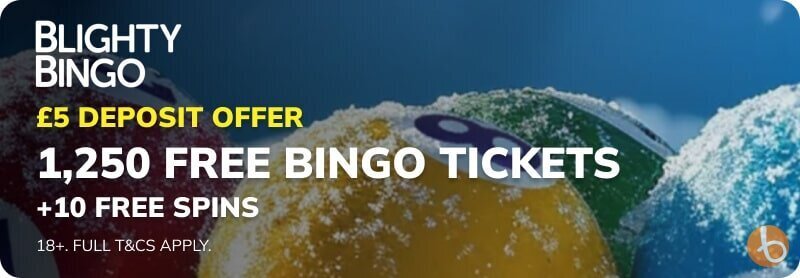Blighty Bingo's bonus offer
