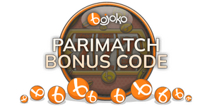 Bojoko-branded text Parimatch bonus code