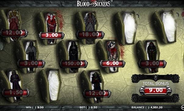 Blood Suckers bonus feature