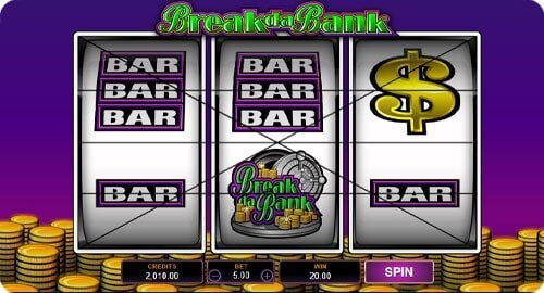 Break da Bank slot screenshot