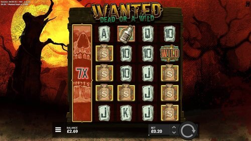 Wanted Dead or a Wild by Hacksaw Gaming