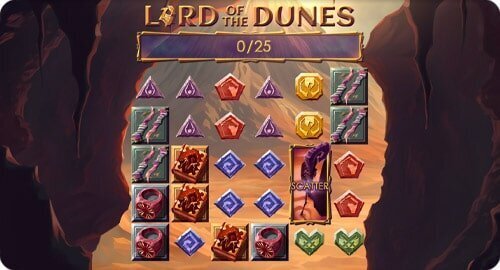 Lord of the Dunes slot screenshot