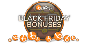 Bojoko branded text Black Friday bonuses