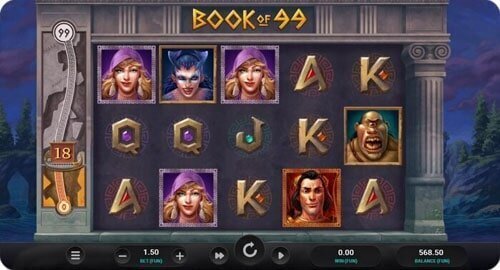 Book of 99 is a good 99% RTP slot